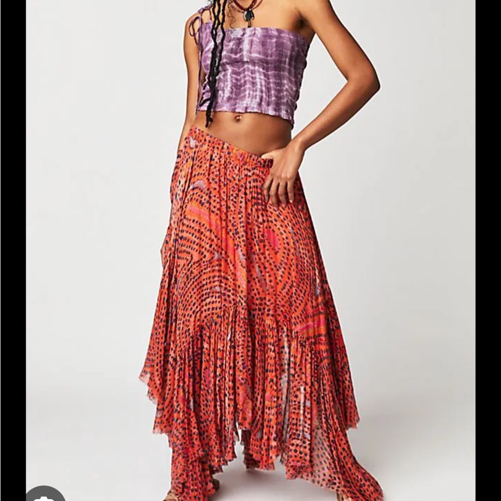 Never worn free people maxi skirt size small